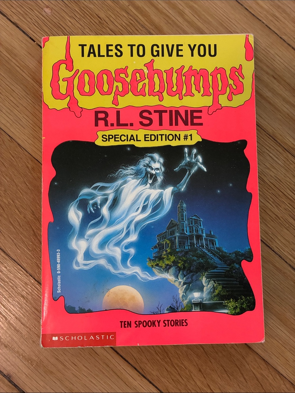 Tales to give you Goosebumps, by RL Stein